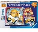 Puzzle RAVENSBURGER "Despicable Me 4", bunt, Puzzles, KinderB:21cm H:21cm, Pappe,