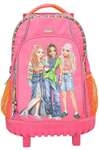 Depesche Reiserucksack "Schulrucksack Trolley Joy TOPModel 25 x 32 x 52 cm pink"
