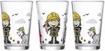 Ritzenhoff & Breker Kinderbecher "Kindergl&auml;ser Feuerwehrmann Bernie 205 ml 3er Set