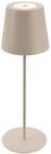 BRILONER LEUCHTEN LED Au&szlig;en-Tischleuchte "Coloris", beige, Leuchten