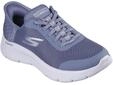Wanderschuh SKECHERS "Slip-ins", Damen, Gr. 36, blau, Obermaterial: 100%