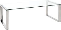 HAKU Couchtisch "Sofatisch, Wohnzimmertisch" 1 Stk. tlg. rechteckig - aus Metall