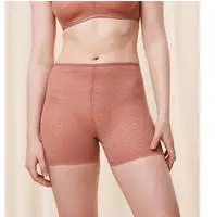 Lange Unterhose TRIUMPH "Signature Sheer", Damen, Gr. 36, braun (toasted almond),