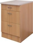Flex-Well Unterschrank "Nano" (B x H x T) 60 x 85/86 x 60 cm, mit praktischen