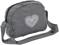 Puppen Wickeltasche CHIC2000 "Jeans Grey", grau (jeans grau),...