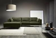 TRENDMANUFAKTUR Ecksofa "Luzi, wahlweise mit Schlaffunktion & Bettkasten., L-Form"