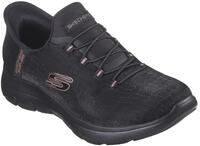 Skechers Slip-On Sneaker "SUMMITS-CLASSY NIGHT" Slipper, Freizeitschuh mit
