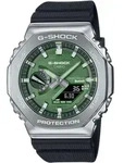Smartwatch CASIO G-SHOCK "GBM-2100A", schwarz (schwarz, gr&uuml;n, schwarz, gr&uuml;n),