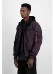 Bomberjacke ALPHA INDUSTRIES "MA-1 D-Tec SE Slim", Herren, Gr. S, lila (plum),