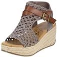Blowfish Keilsandalette "Blowfish Sandalen Lederimitat/Textil"