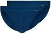 Slip SKINY "Slip 2er Pack", Herren, Gr. S, blau, Obermaterial: 100% Baumwolle CO.,