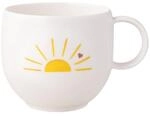 Villeroy & Boch Becher "Henkelbecher Hello Sunshine With Love 290 ml wei&szlig;-gelb"