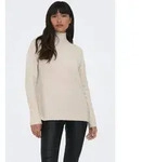 Stehkragenpullover ONLY "ONLGABRIEL LIFE L/S HIGHNECK CC KNT", Damen, Gr. XS,...