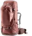 Reiserucksack DEUTER "Voyager 60+10 SL", braun (caspia, raisin), Rucks&auml;cke,...