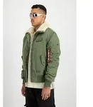 Bomberjacke ALPHA INDUSTRIES "B-15 III TT Two Tone", Herren, Gr. XL, gr&uuml;n...