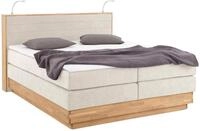 Home affaire Boxspringbett "Cavan" Eiche, inkl. Bettkasten & Topper, verschiedene