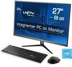 CSL All-in-One PC "Unity F27-ALS N200 Windows 11", schwarz, Windows 11...