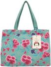 Fritzi aus Preu&szlig;en Shopper "Fritzi x Frida Kahlo" mit Blumenprint