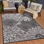 Sanat Teppich "Floral 2 Outdoor, auch als L&auml;ufer und rund" rechteckig 6 mm...