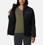 Daunenjacke COLUMBIA "Lake 22 II Down Hooded Jacket", Damen, Gr. XL, schwarz, Web,