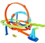 Autorennbahn HOT WHEELS "Hot Wheels Action-Trackset Looping-Zyklon-Challenge",...