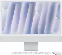 APPLE iMac "iMac M4 24", silber, Mac OS, 16 GB RAM 256 GB SSD, Desktop-PCs, iMac