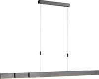 NEUHAUS PURE LED Pendelleuchte "PURE Moto", schwarz (platinfarben), 3, H: 110cm, 1