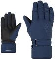Skihandschuhe ZIENER "KISAR-Z AS glove lady", Damen, Gr. 6, schwarz navy,