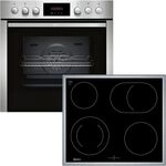 NEFF Elektro-Herd-Set "E2CCG6AN3" Pyrolyse-Selbstreinigung