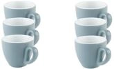 APS Espressotasse "6er Set Espresso Tassen -SNUG-" f&uuml;r Hei&szlig;getr&auml;nke aller Art