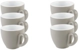 APS Espressotasse "6er Set Espresso Tassen -SNUG-" f&uuml;r Hei&szlig;getr&auml;nke aller Art
