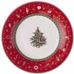 Villeroy & Boch Fr&uuml;hst&uuml;cksteller "Fr&uuml;hst&uuml;cksteller Toys Delight &oslash; 21,5 cm rot"