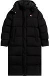 Steppmantel TOMMY JEANS "TJW ALASKA LONG PUFFER EXT", Damen, Gr. M (40),...