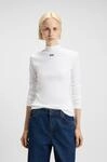 HUGO Longsleeve "Easy Longsleeve" mit Stehkragen