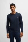 BOSS Langarmshirt "Mix&Match LS-Shirt R" mit BOSS Stickerei auf der Brust