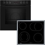 NEFF Elektro-Herd-Set "E2CCG6AK3" Pyrolyse-Selbstreinigung CircoTherm auf 3...