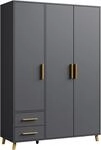 rauch Dreht&uuml;renschrank "Kleiderschrank Schrank Garderobe SHINJO Breiten 93/140/187