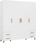rauch Dreht&uuml;renschrank "Kleiderschrank Schrank Garderobe SHINJO Breiten 93/140/187