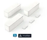 BOSCH Smarter Kontaktsensor "T&uuml;r-/Fensterkontakt II [+M] wei&szlig; - 3er-Pack", wei&szlig;,