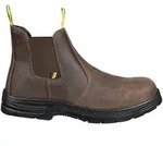 Sicherheitsschuh SAFETY JOGGER WORKS "Jackman" Gr. 40, braun (dunkelbraun), 40,