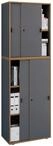 VCM Aktenschrank "B&uuml;roschrank Aktenschrank Schiebet&uuml;ren Salia 5fach" 1 Stk. tlg.