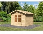 Gartenhaus KARIBU "Tarmstedt 6" naturbelassen", beige (naturbelassen), ohne