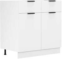 VCM Unterschrank "K&uuml;chenschrank B80 cm Unterschrank Schublade Fasola" 1 Stk. tlg.