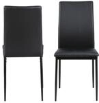 ACTONA GROUP Esszimmerstuhl "Demina" (Set) 4 Stk.in Samtvelours oder Kunstleder