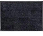 Fu&szlig;matte "Miami Uni" Gr. 16, grau (anthrazit), B:67cm H:7mm L:100cm, Kunstfaser,