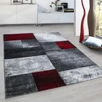 Teppich AYYILDIZ TEPPICHE "Hawaii 1710" Gr. 4, rot, B:160cm L:230cm, Kunstfaser,