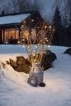 KONSTSMIDE LED-Lichterkette, schwarz, Dioden 240 Stk. Flammen 240 Stk.,...