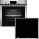 NEFF Elektro-Herd-Set "E1CCD2AN4" EasyClean CircoTherm auf 3 Ebenen & Br&auml;terzone