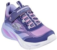 Sneaker SKECHERS "COSMIC GLOW LIGHTS", M&auml;dchen, Gr. 27, bunt (navy, multi),