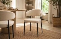 ACTONA GROUP Esszimmerstuhl "Edina 2er Set, Stoff - bequem & stilvoll, mehrere